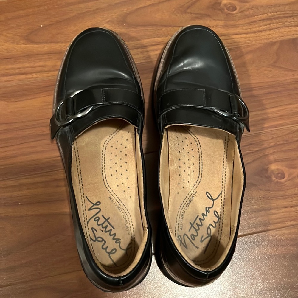 Natural Soul loafers black